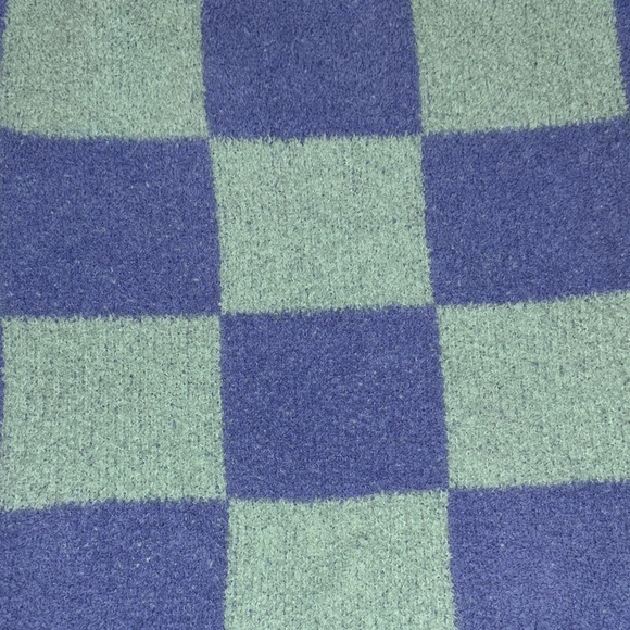 Pink Republic Checkered Knit Sweater – Size M - Picture 9 of 9